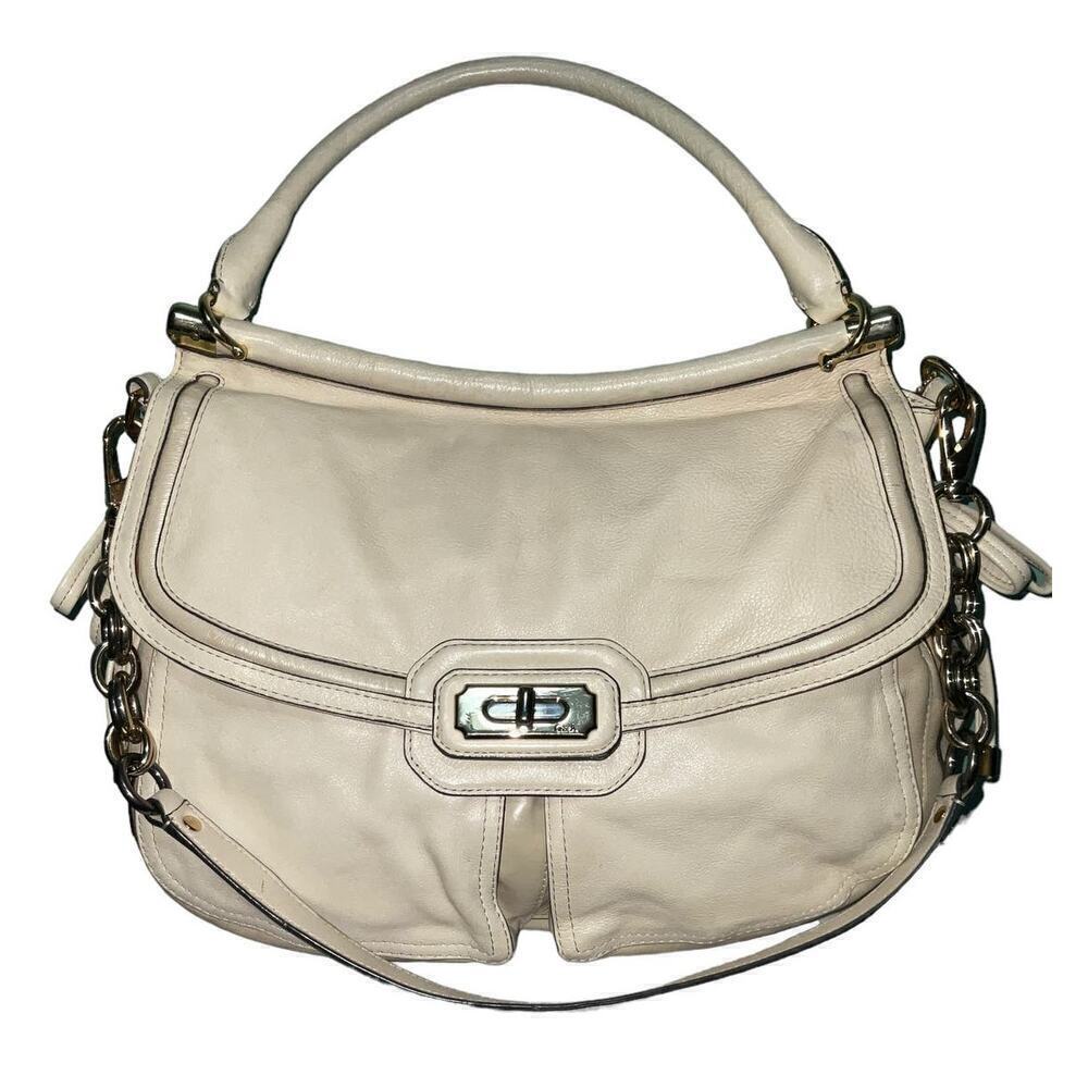 Coach Vintage Chelsea Dowel Flap Leather Bag